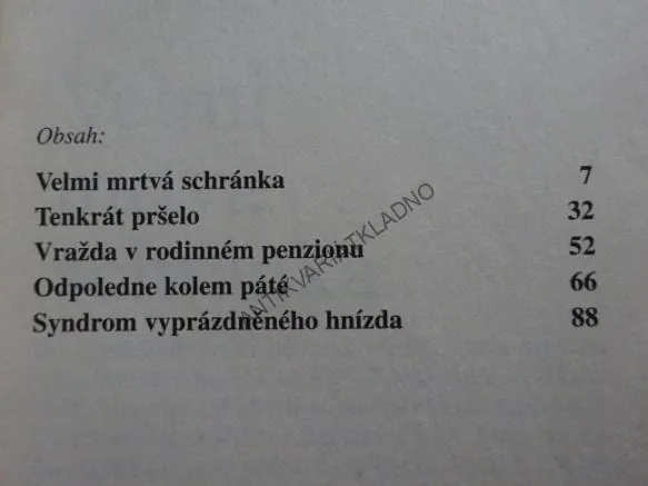 STALO SE!, 5X KRIMI, VELMI MRTVÁ SCHRÁNKA, **an