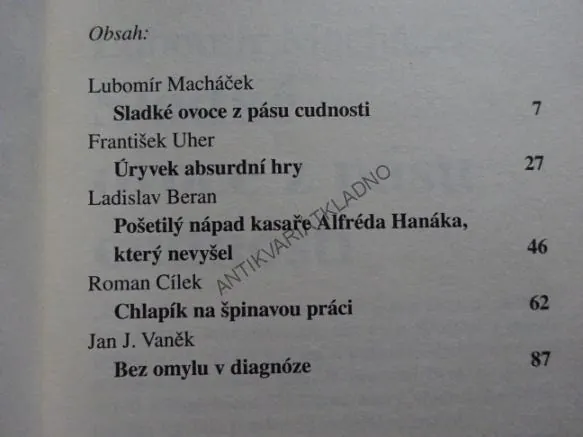 STALO SE!, 5X KRIMI, SLADKÉ OVOCE Z PÁSU CUDNOSTI, **an