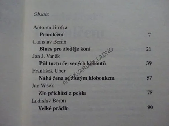 STALO SE!, 6X KRIMI, PROMLČENÍ, **an