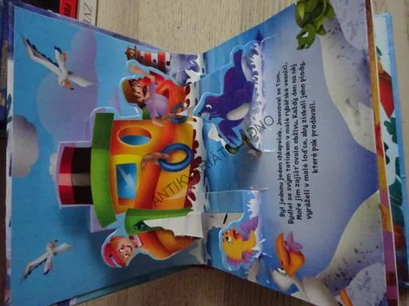 KAMARÁD DELFÍN, DĚTSKÁ 3D KNIHA, **an