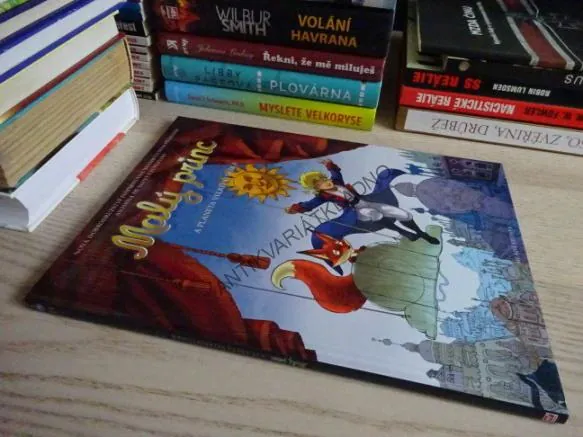 MALÝ PRINC A PLANETA VELKÉHO ŠAŠKA, KOMIKS, **an