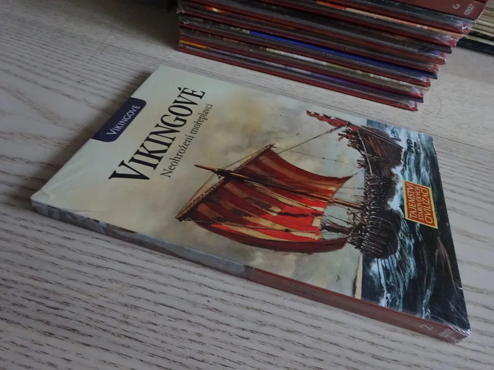 VIKINGOVÉ, NEOHROŽENÍ MOŘEPLAVCI, DVD FILM DOKUMENT