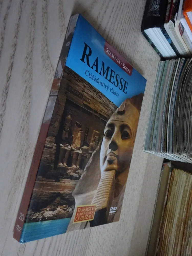 RAMESSE, CTIŽÁDOSTIVÝ VLÁDCE, DVD FILM DOKUMENT