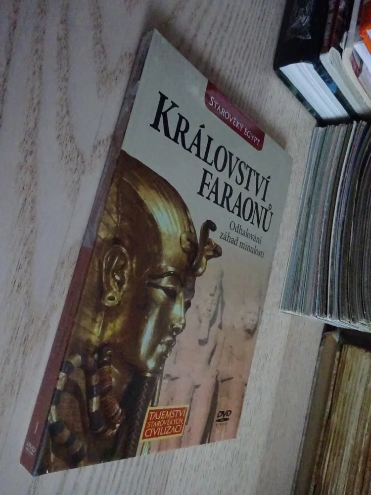 KRÁLOVSTVÍ FARAONŮ, ODHALOVÁNÍ ZÁHAD MINULOSTI, DVD FILM DOKUMENT