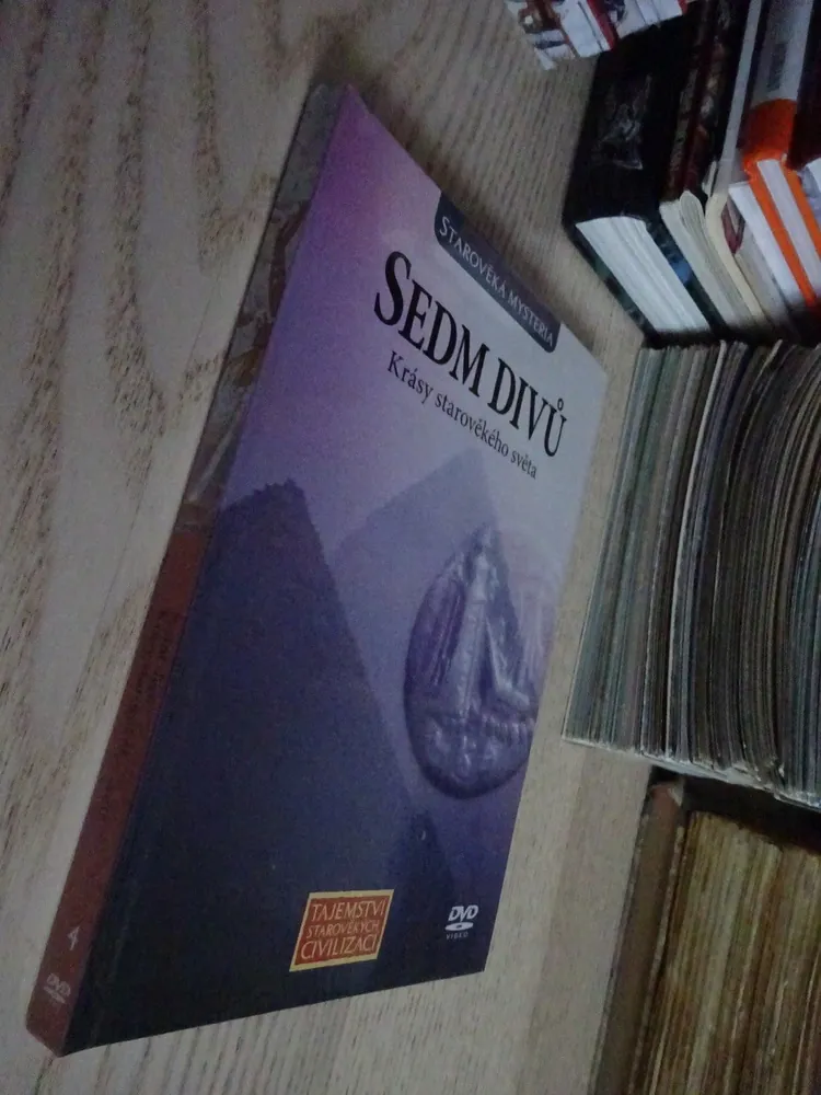 SEDM DIVŮ, KRÁSY STAROVĚKÉHO SVĚTA, DVD FILM DOKUMENT