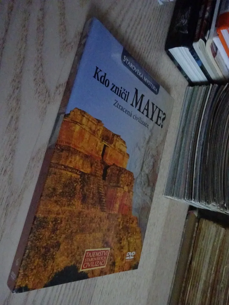 KDO ZNIČIL MAYE?, ZTRACENÁ CIVILIZACE, DVD FILM DOKUMENT