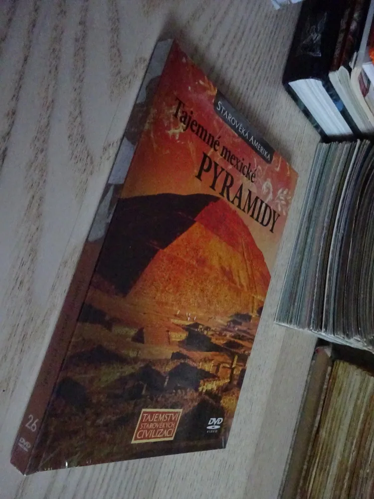 TAJEMNÉ MEXICKÉ PYRAMIDY, DVD FILM DOKUMENT