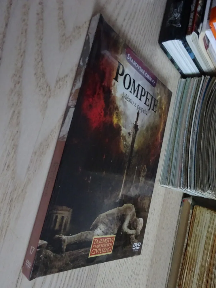 POMPEJE, MĚSTO Z POPELA, DVD FILM DOKUMENT