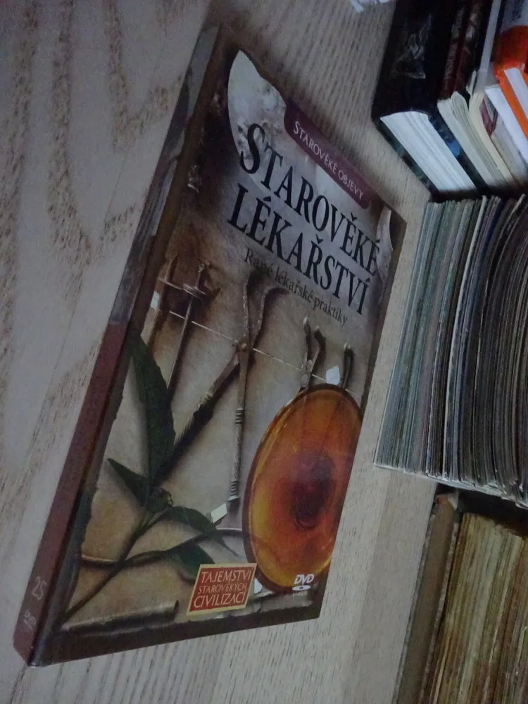 STAROVĚKÉ LÉKAŘSTVÍ, RANÉ LÉKAŘSKÉ PRAKTIKY, DVD FILM DOKUMENT