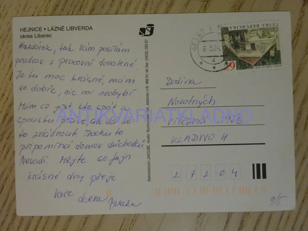 HEJNICE, LÁZNĚ LIBVERDA, OKRES LIBEREC