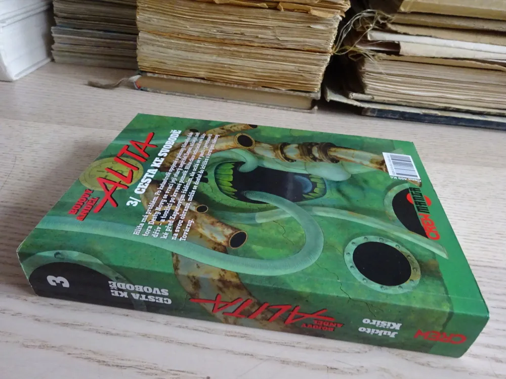 BOJOVÝ ANDĚL ALITA, 3/ CESTA KE SVOBODĚ, MANGA KOMIKS, **an