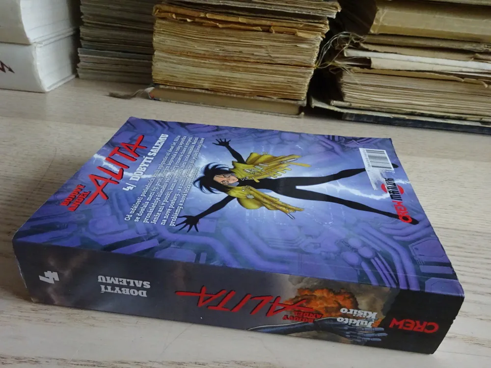 BOJOVÝ ANDĚL ALITA, 4/ DOBYTÍ SALEMU, MANGA KOMIKS, **an