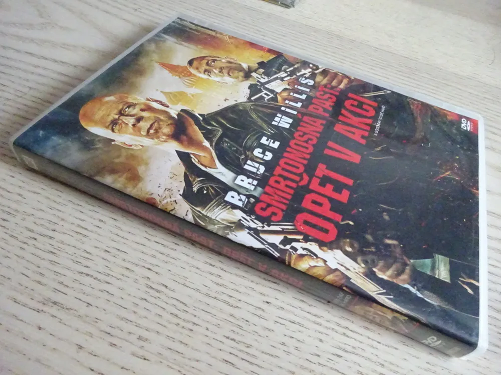 SMRTONOSNÁ PAST: OPĚT V AKCI, BRUCE WILLIS, DVD FILM