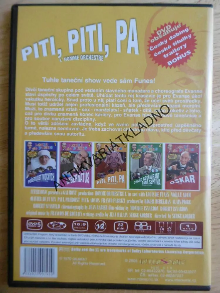 PITI PITI PA, DVD FILM 