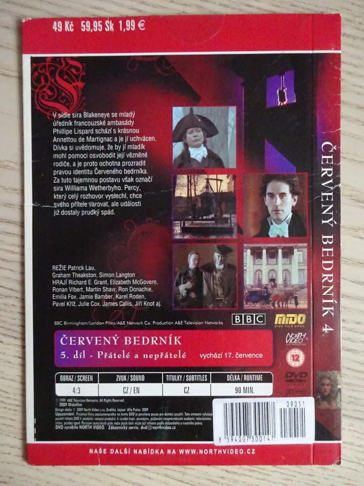 ČERVENÝ BEDRNÍK 4, DVD FILM