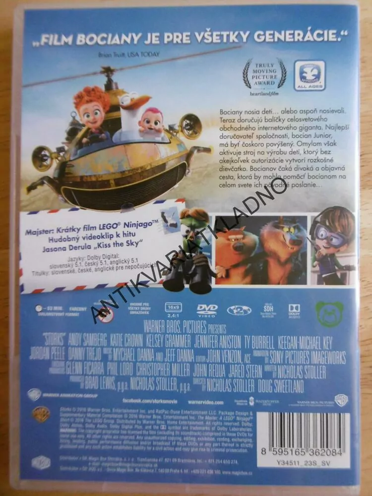 ČAPÍ DOBRODRUŽSTVÍ, DVD FILM 