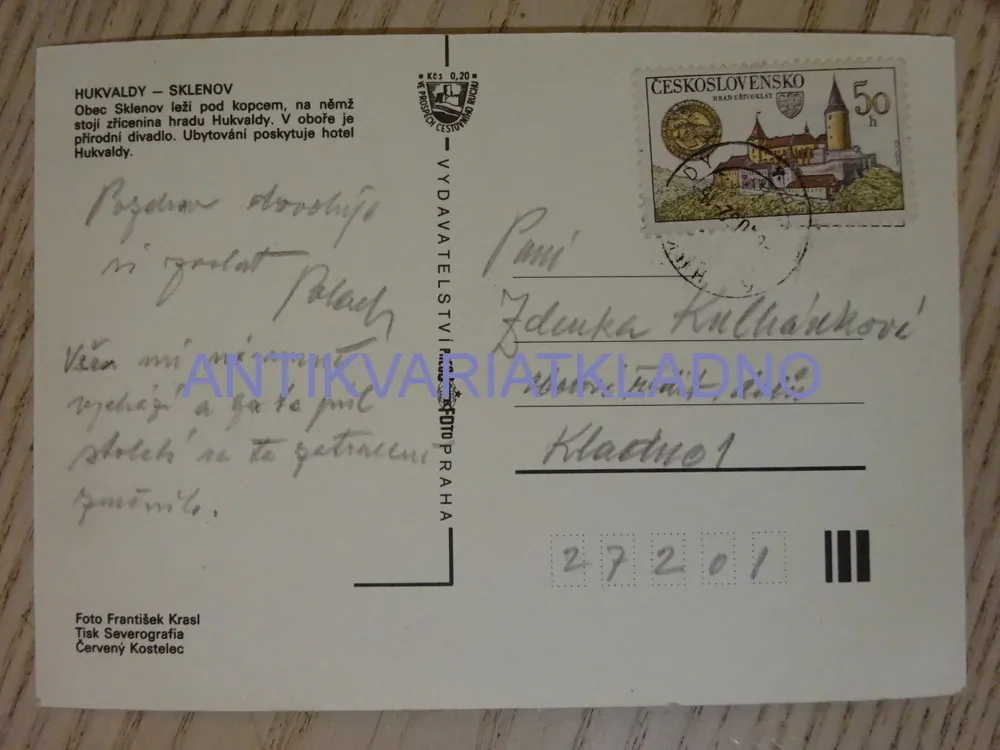 HUKVALDY, SKLENOV, OKRES FRÝDEK-MÍSTEK