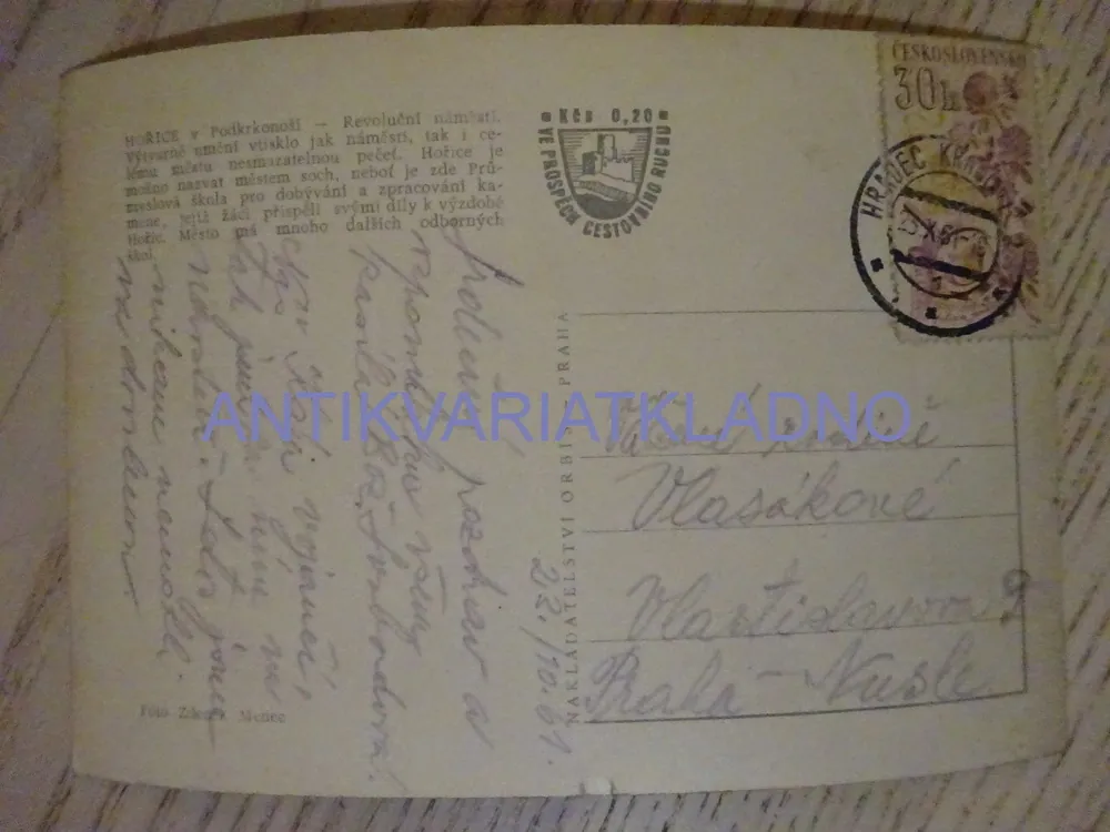 HOŘICE V PODKRKONOŠÍ, OKRES JIČÍN