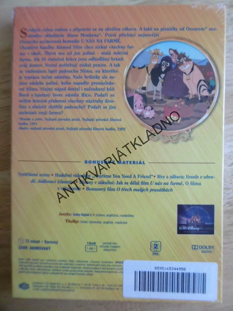 U NÁS NA FARMĚ, DVD FILM