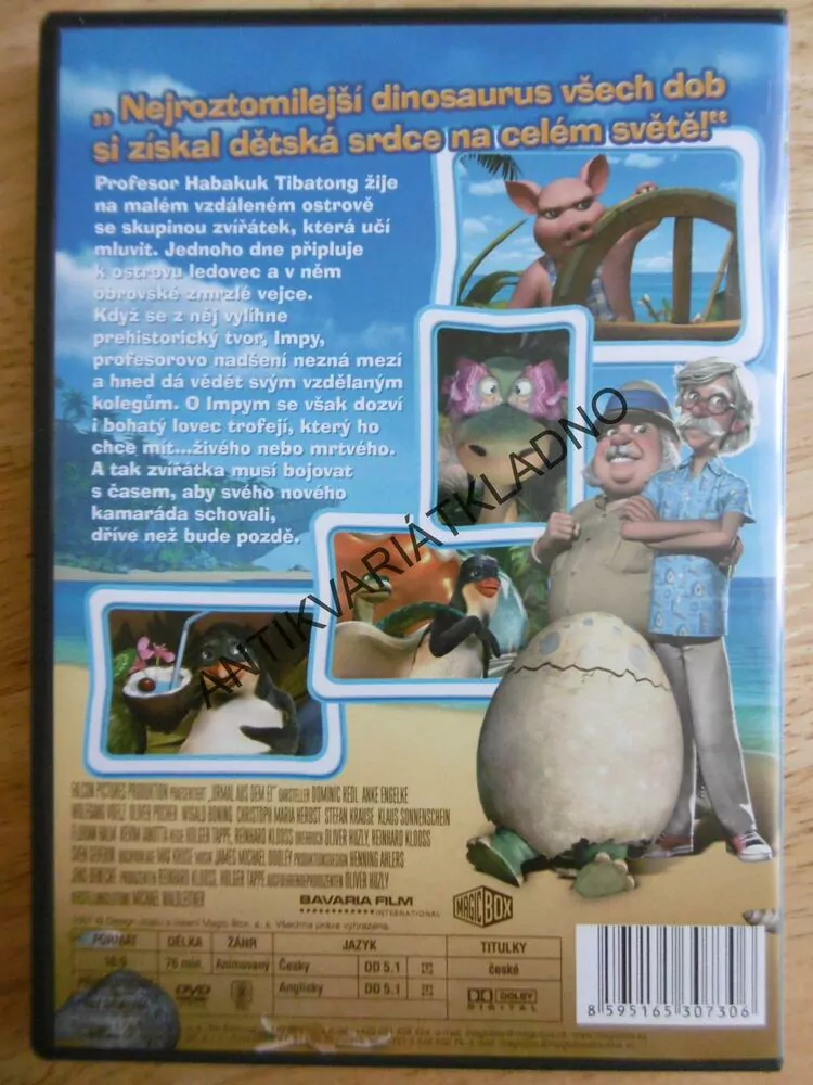 IMPYHO ZÁZRAČNÝ OSTROV, DVD FILM 