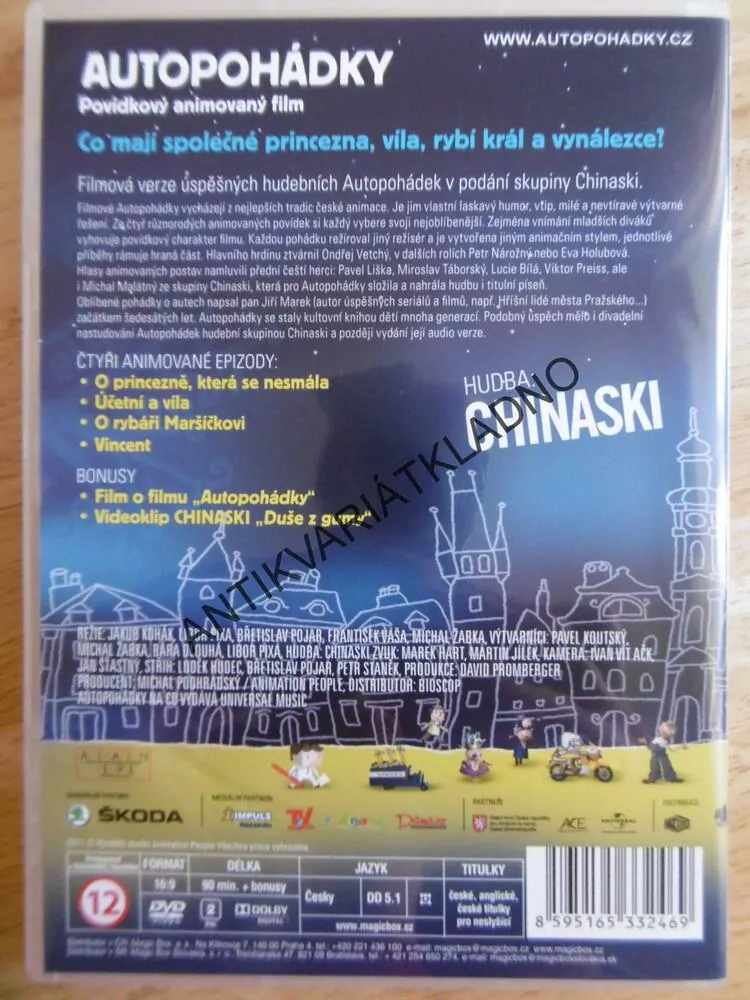 AUTOPOHÁDKY, JIŘÍ MAREK, DVD FILM 
