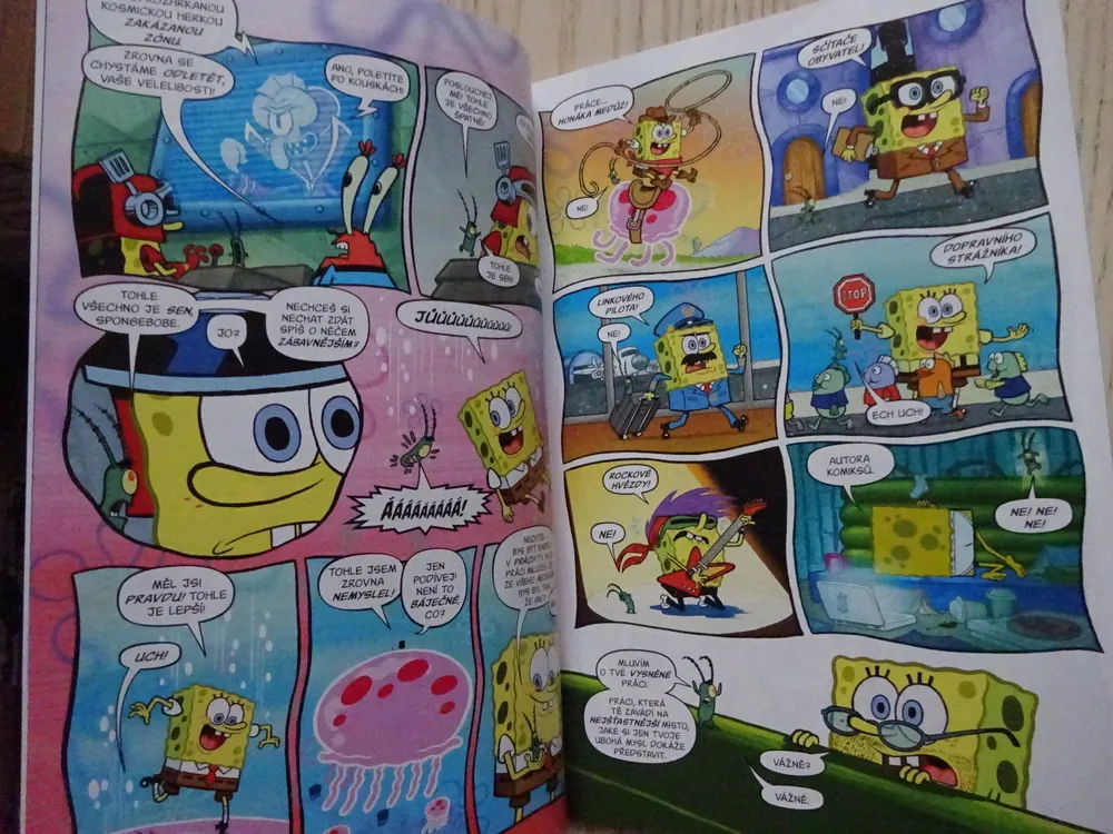 KOMIKS SPONGEBOB, TEĎ TU ŠÉFUJE PLANKTON, 10/2023
