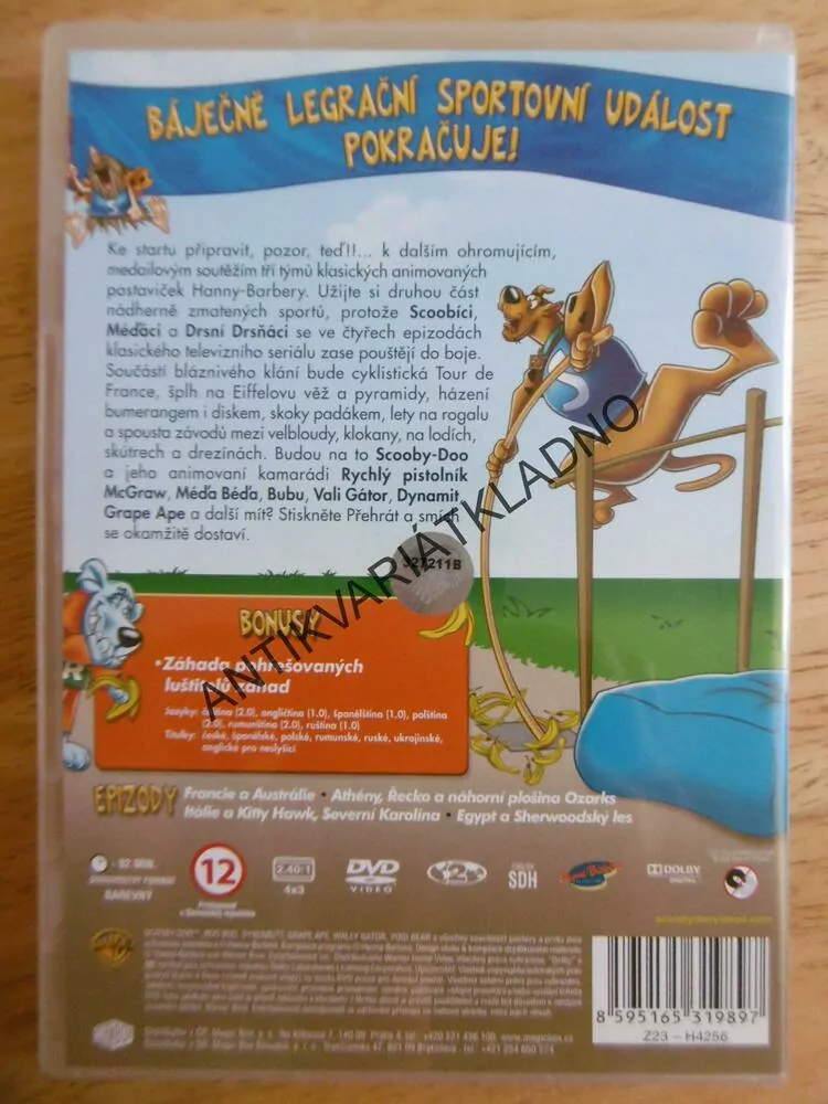 SCOOBY-DOO NA OLYMPIÁDĚ 2, DVD FILM