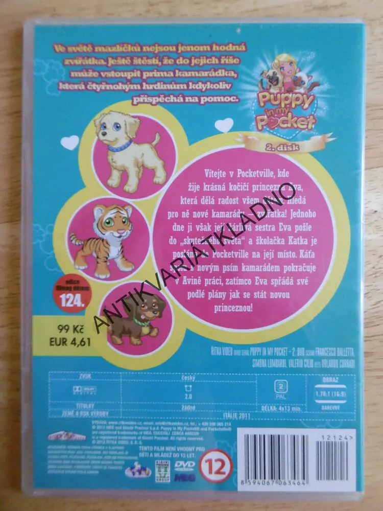 PUPPY IN MY POCKET, 2.,, DVD FILM 