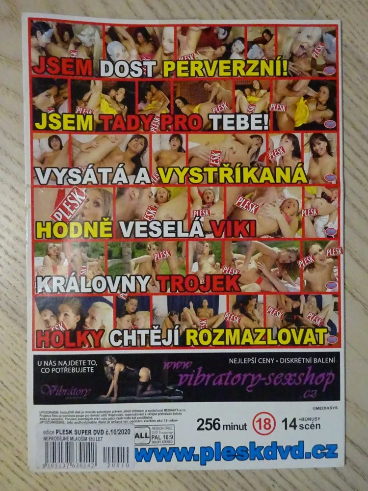 PLESK SUPER, JSEM DOST PERVERZNÍ, DVD FILM