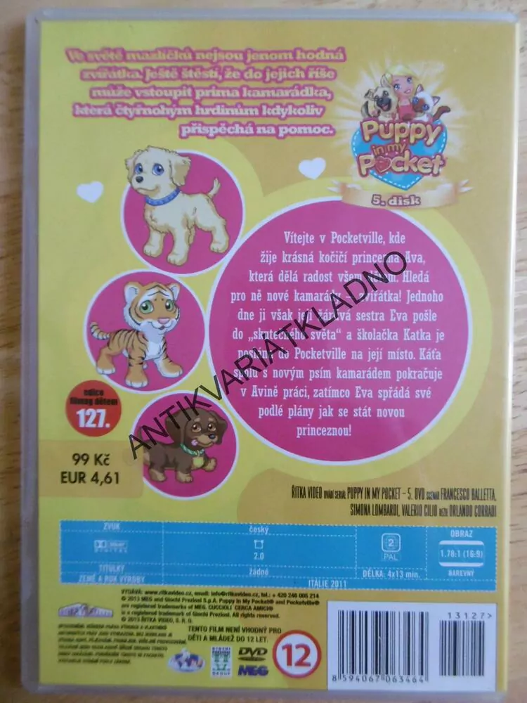 PUPPY IN MY POCKET, 5., DVD FILM 