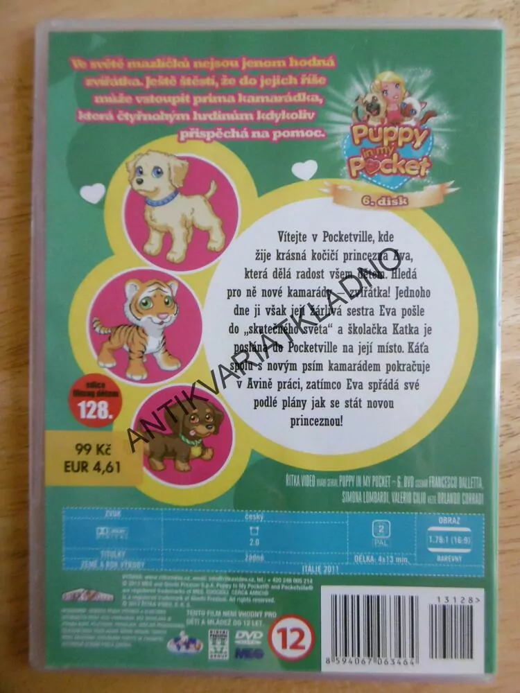 PUPPY IN MY POCKET, 6., DVD FILM 
