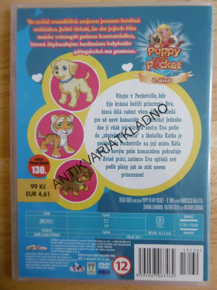 PUPPY IN MY POCKET, 8., DVD FILM 