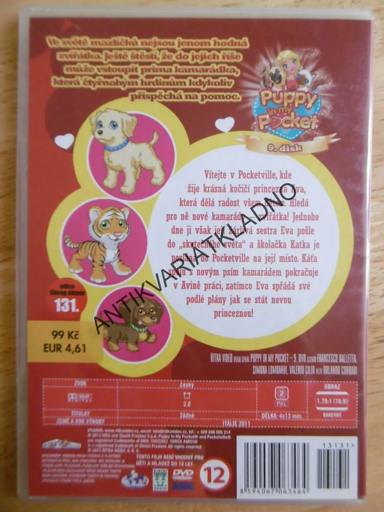PUPPY IN MY POCKET, 9., DVD FILM 