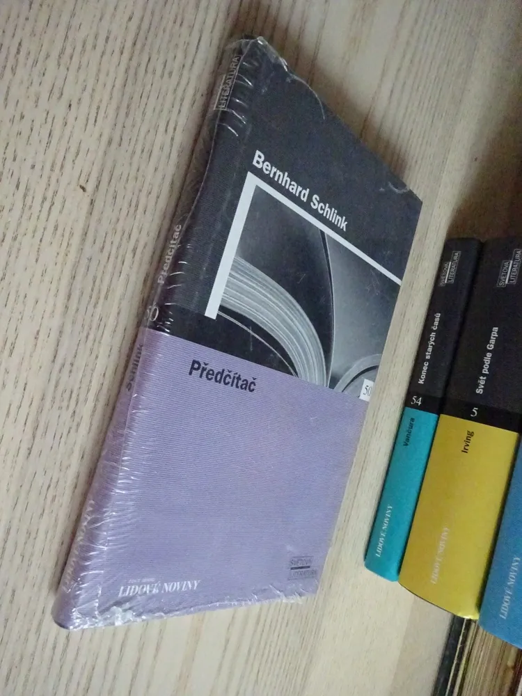 PŘEDČÍTAČ, BERNHARD SCHLINK, **an