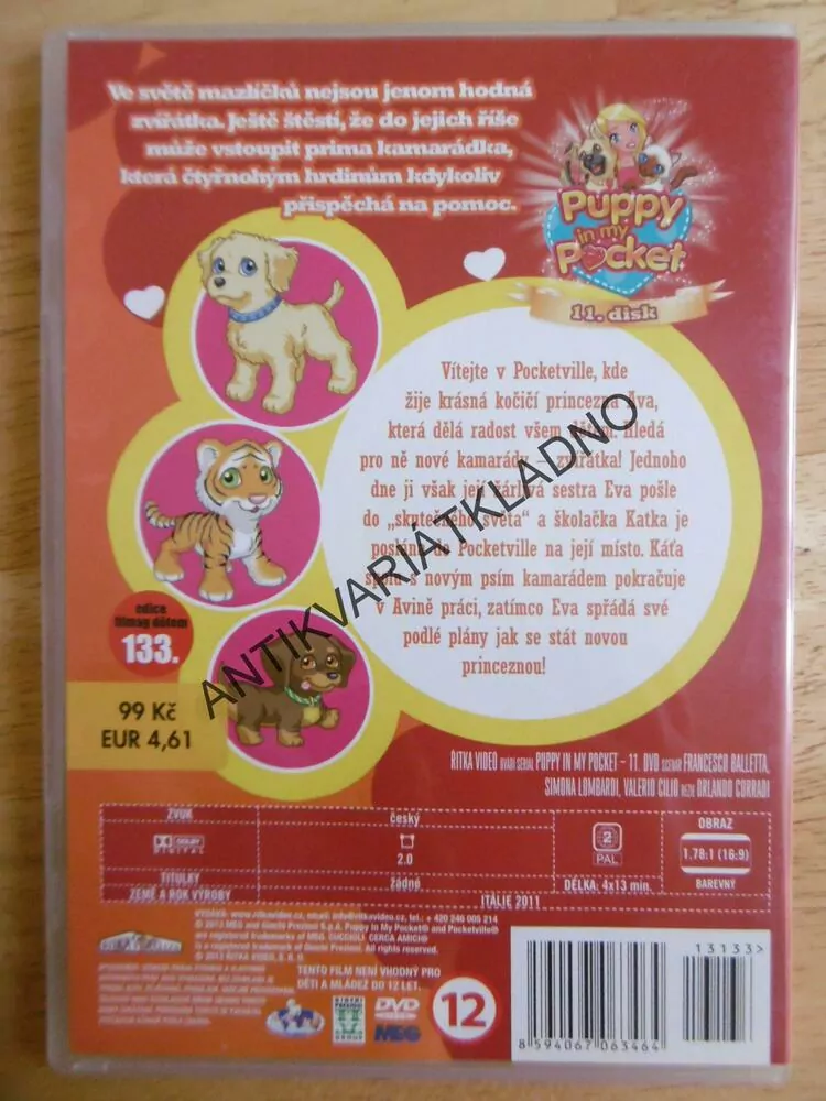 PUPPY IN MY POCKET, 11., DVD FILM 