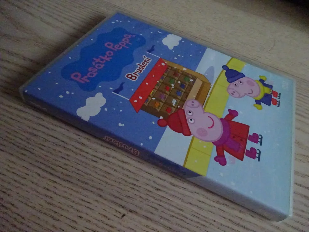 PRASÁTKO PEPPA, BRUSLENÍ, DVD FILM
