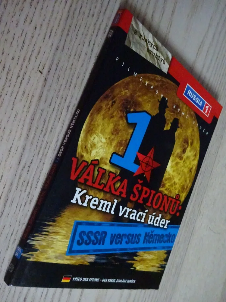 VÁLKA ŠPIONŮ: KREML VRACÍ ÚDER 1, DVD FILM DOKUMENT