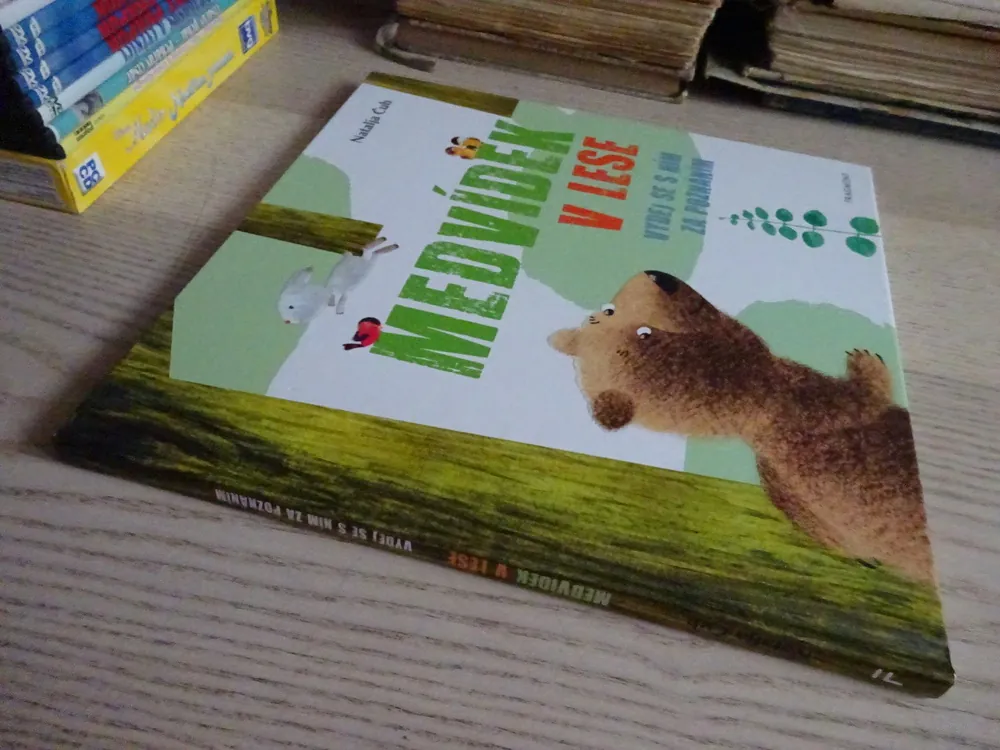 MEDVÍDEK V LESE, VYDEJ SE S NÍM ZA POZNÁNÍM, NATALJA ČUB, **an