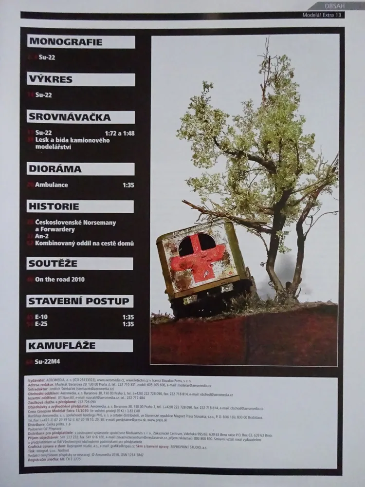 ČASOPIS MODELÁŘ EXTRA E13 2010 