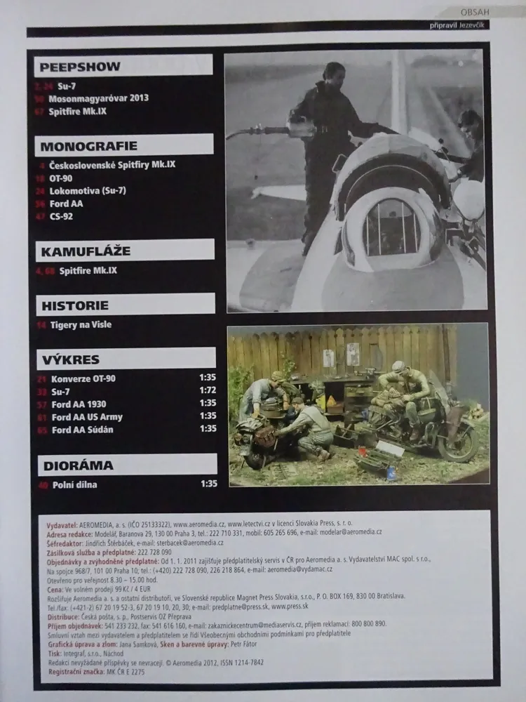 ČASOPIS MODELÁŘ EXTRA E19 2013 