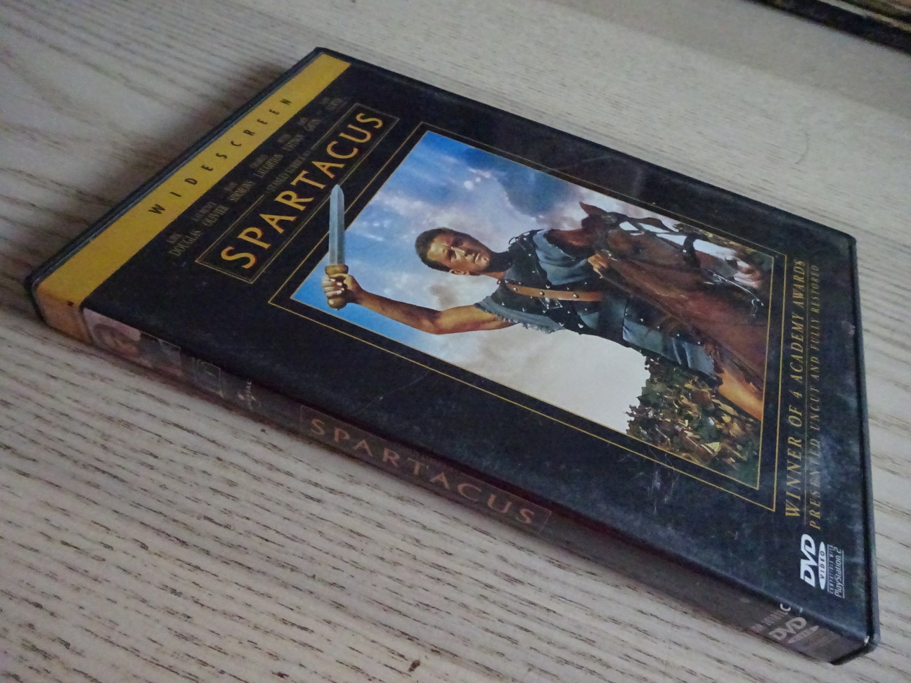 SPARTACUS, DVD FILM
