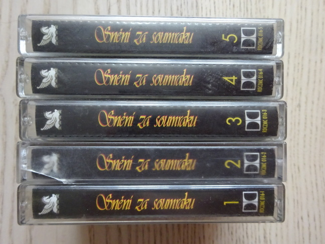 SNĚNÍ ZA SOUMRAKU 1-5, 5X MC KAZETA