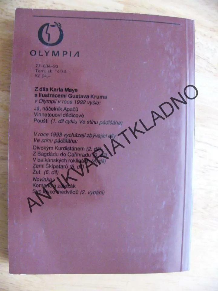 ŽUT, KAREL MAY, VE STÍNU PADIŠÁHA, KRUM, **an
