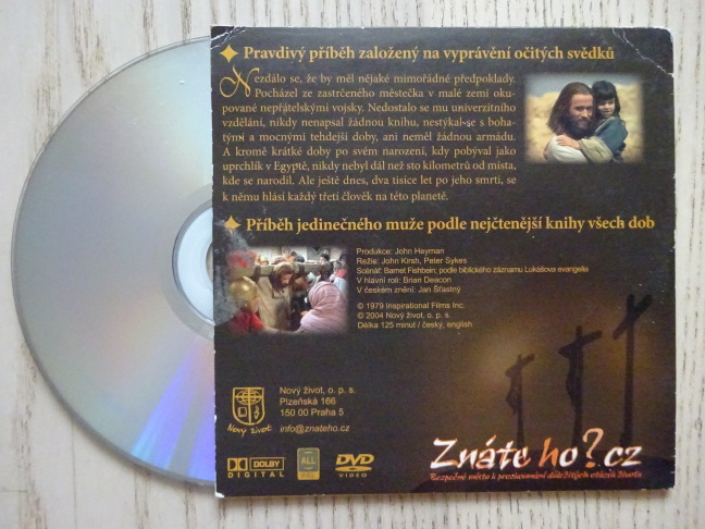 JEŽÍŠ, DVD FILM