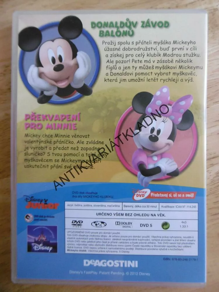MICKEYHO KLUBÍK, 2., DVD FILM 