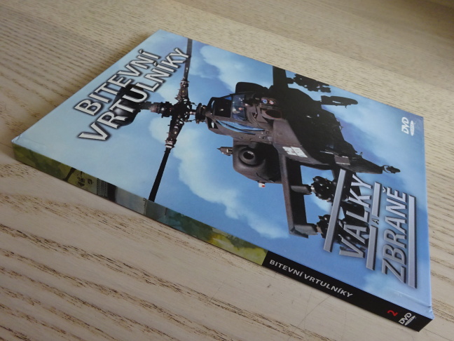BITEVNÍ VRTULNÍKY, DOKUMENT DVD FILM,