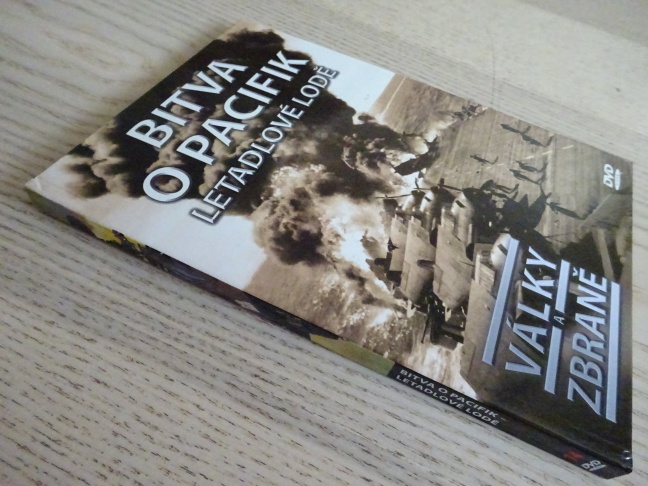 BITVA O PACIFIK, LETADLOVÉ LODĚ, DOKUMENT DVD FILM