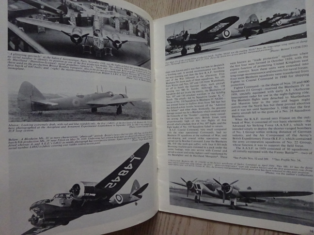 PROFILE 218, BRISTOL BLENHEIM MK. IV, ANGLICKY