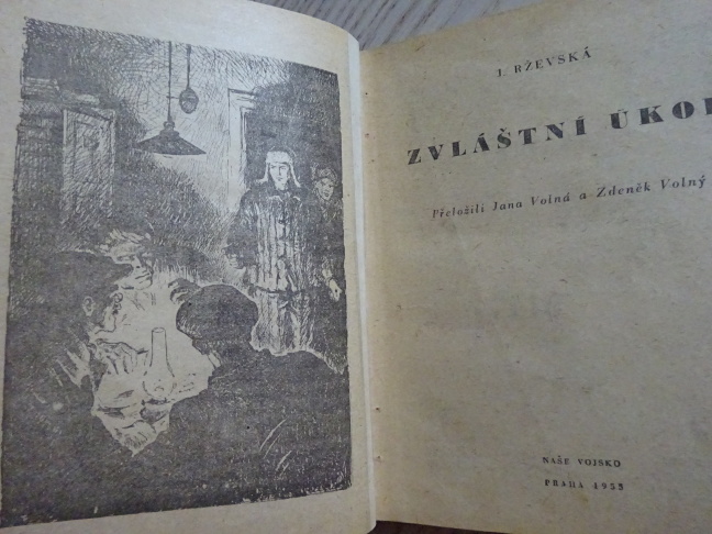 ZVLÁŠTNÍ ÚKOL, RŽEVSKÁ, GUSTAV KRUM, **an