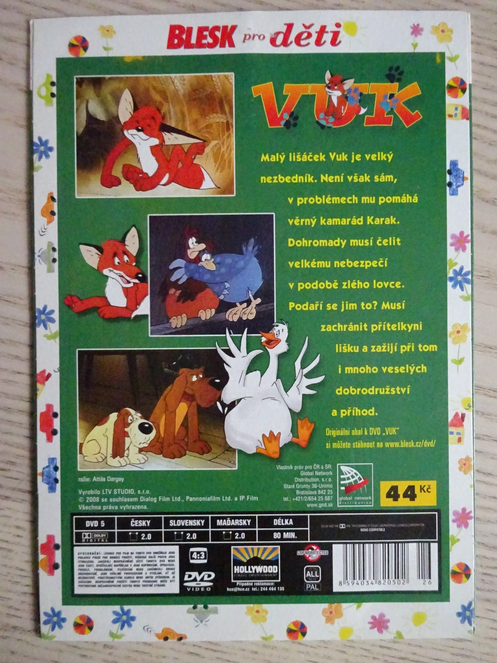 VUK, DVD FILM